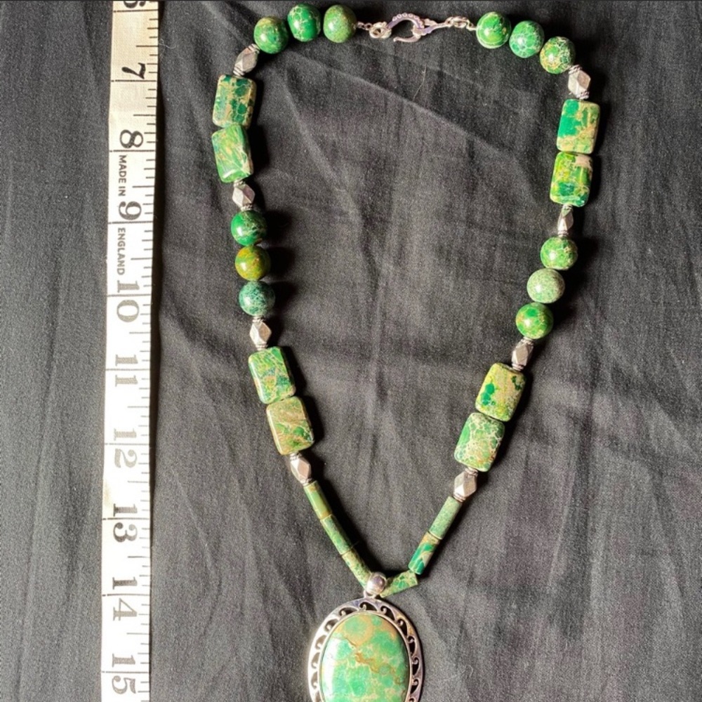 Handmade beaded necklace